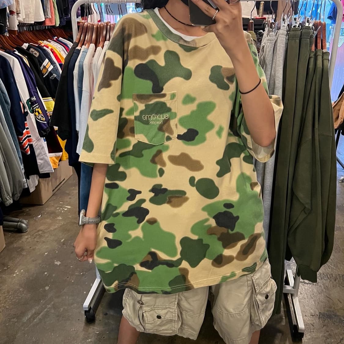 SUPREME New york city camo tee 상품이미지9