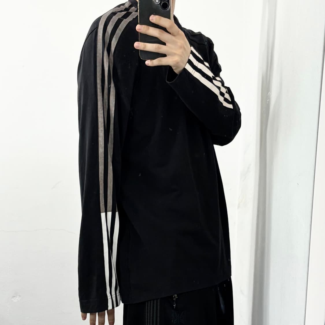 Y-3 요지 야마모토 언밸런스 롱슬리브 상품이미지3