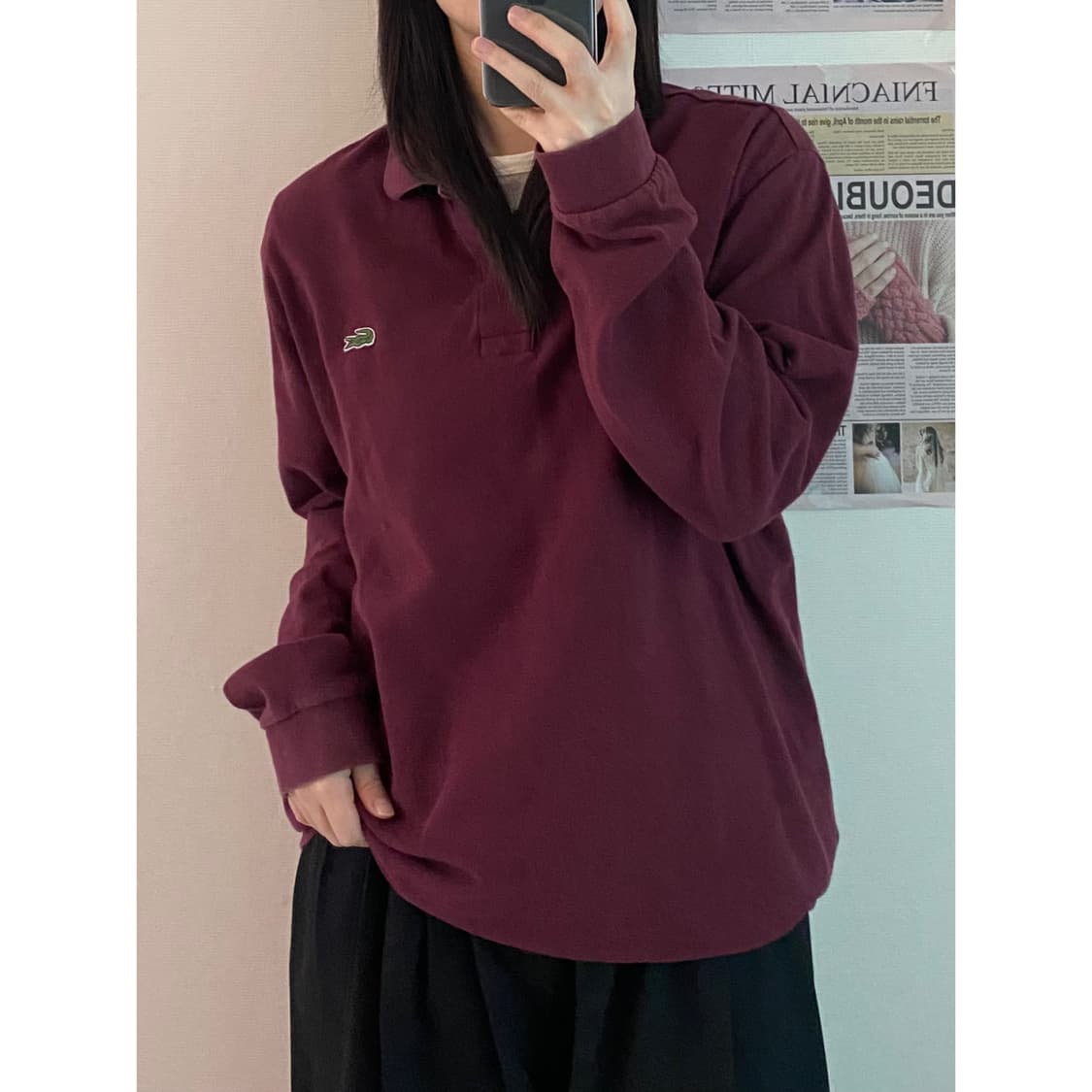 라코스테 긴팔카라티 상품이미지2