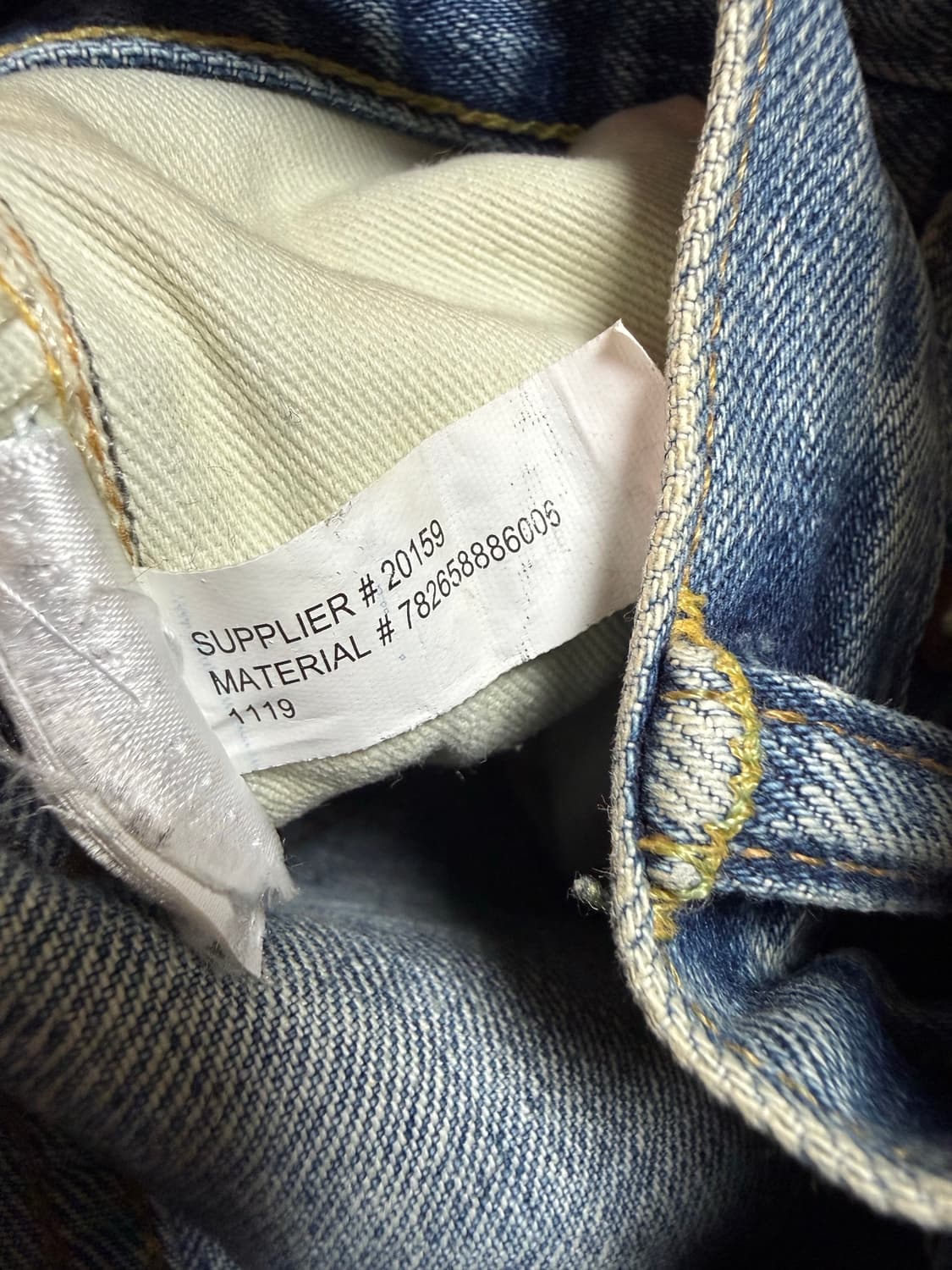 RRL 로우 스트레이트 워싱진 상품이미지10