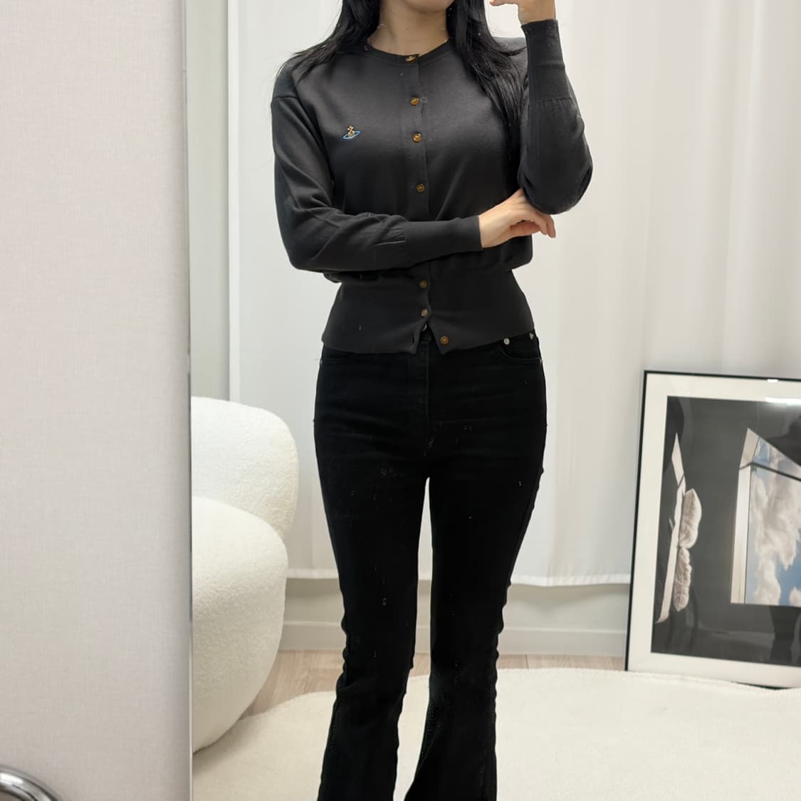 비비안웨스트우드 임포트 울 가디건 상품이미지7