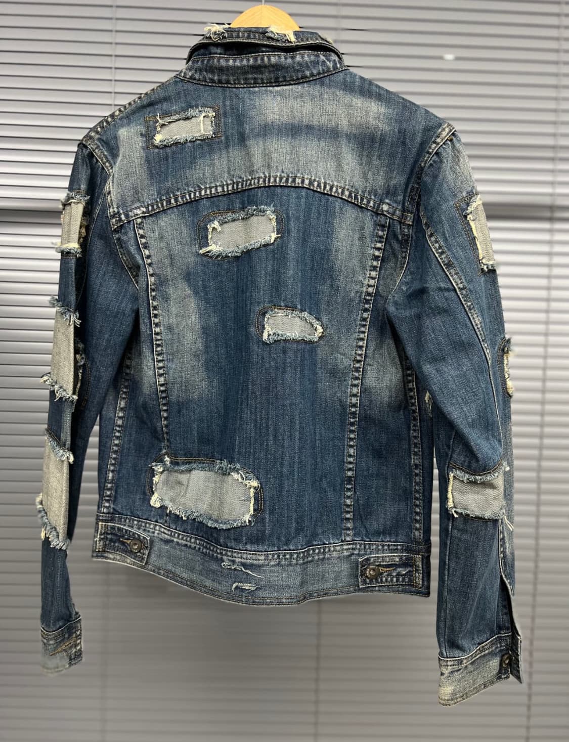 빈티지 포인트 청자켓  상품이미지4