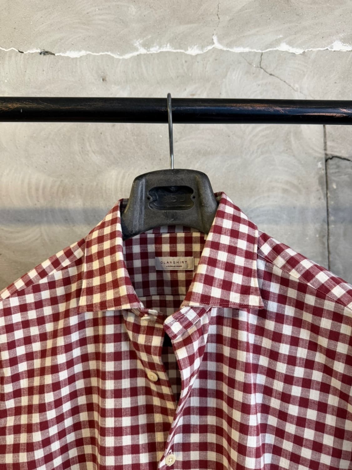 글랜셔츠 깅엄체크 셔츠 100 상품이미지3