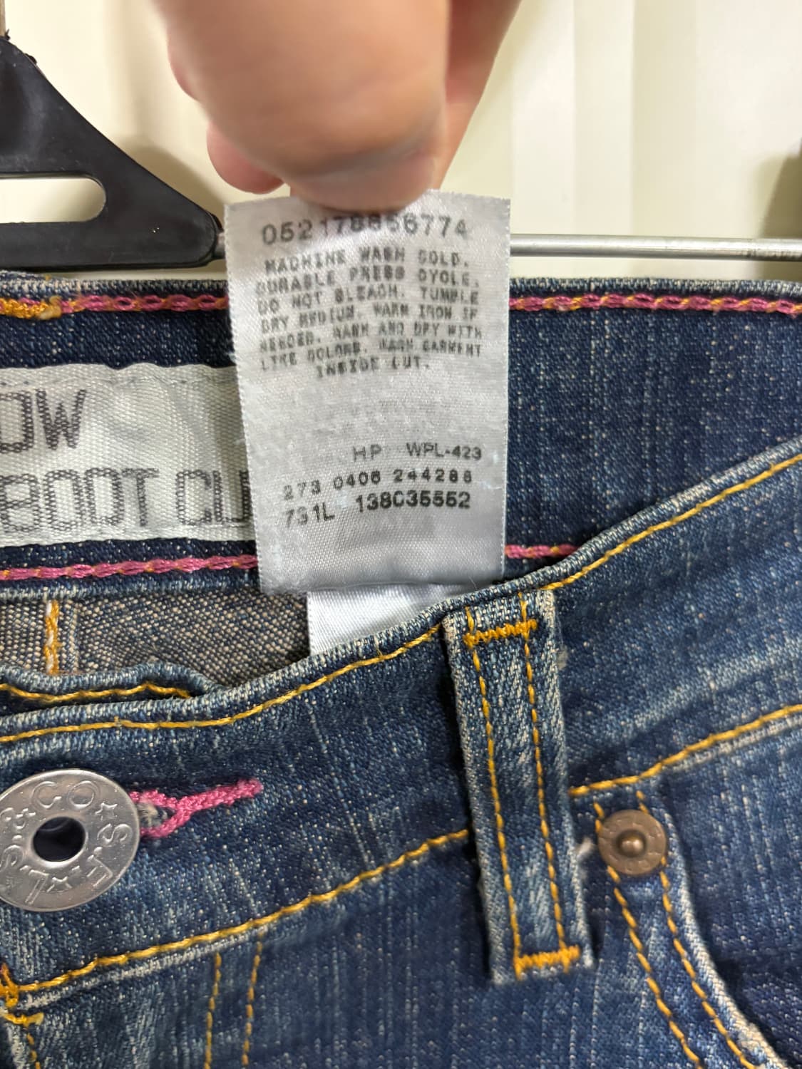 리바이스 (Levis) 518 부츠컷 데님 상품이미지5