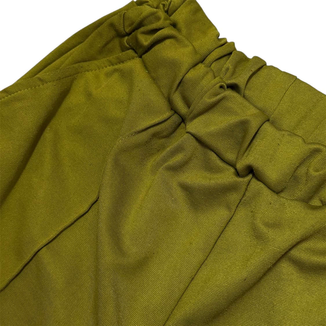 머스타드 올리브 핀턱 밴딩 플레어 팬츠 상품이미지7