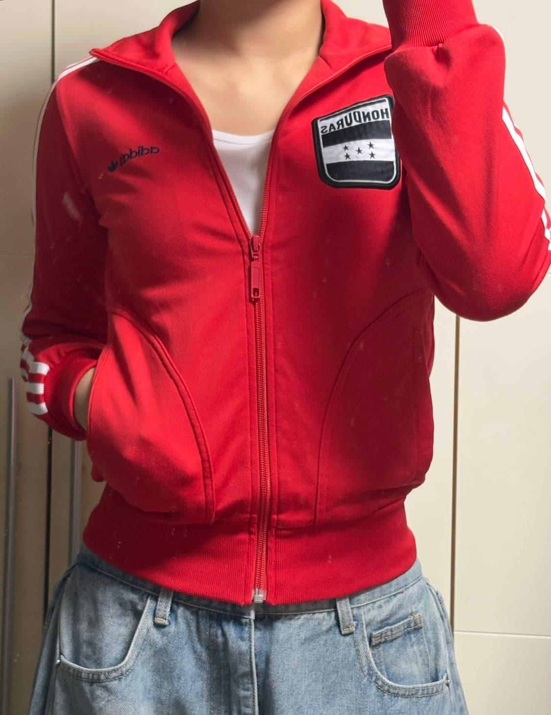 아디다스 대장급 온두라스 레드 져지 상품이미지2