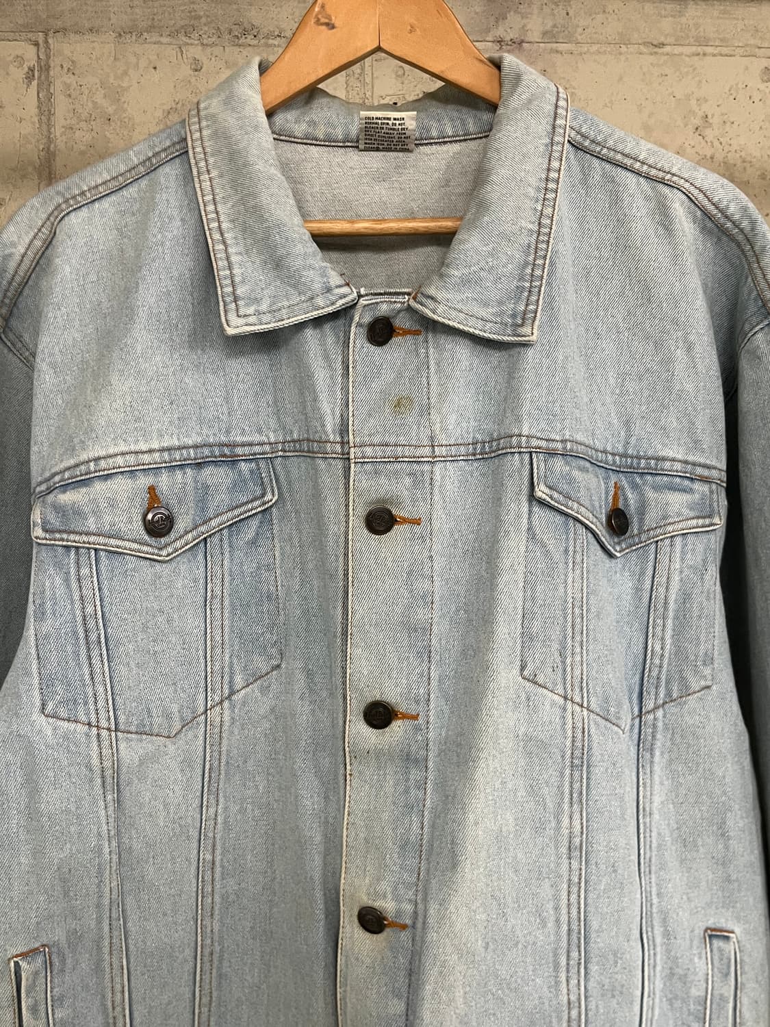 90s HARD ROCK CAFE DENIM JACKET 상품이미지5