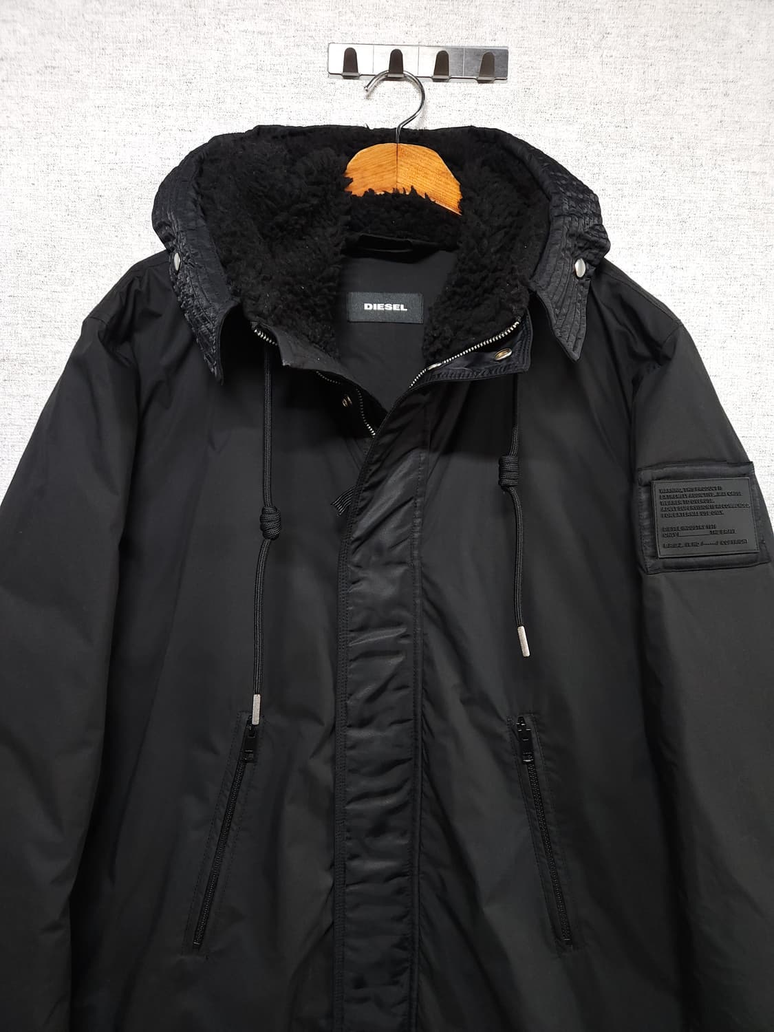 디젤 N3B 오마주 덕다운 롱패딩 상품이미지2