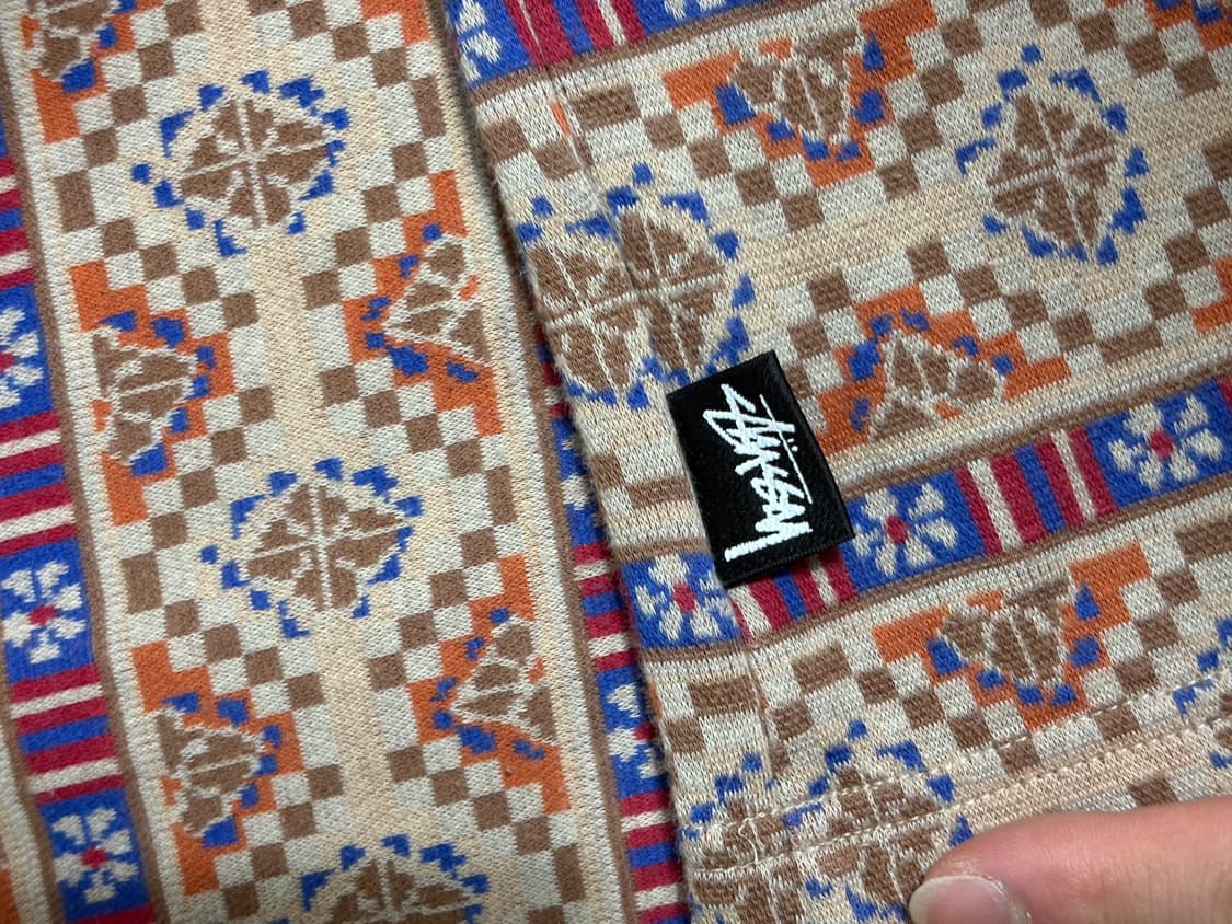 스투시 21ss giza 페어아일 롱슬리브 L 상품이미지6