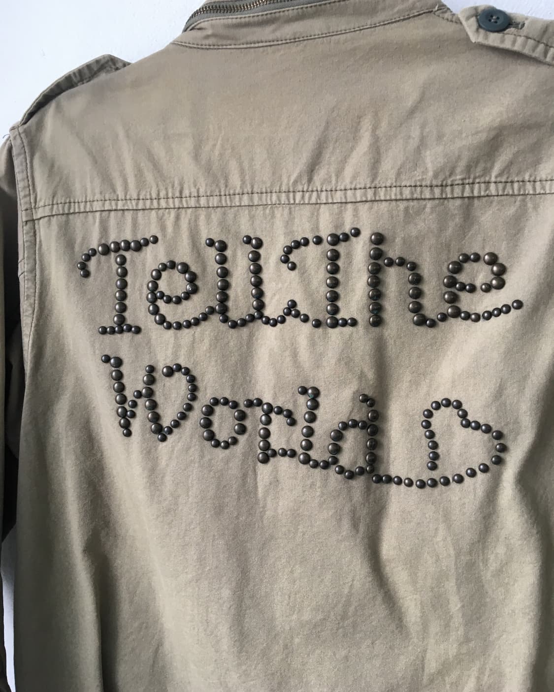 Stud point high neck jacket 상품이미지5