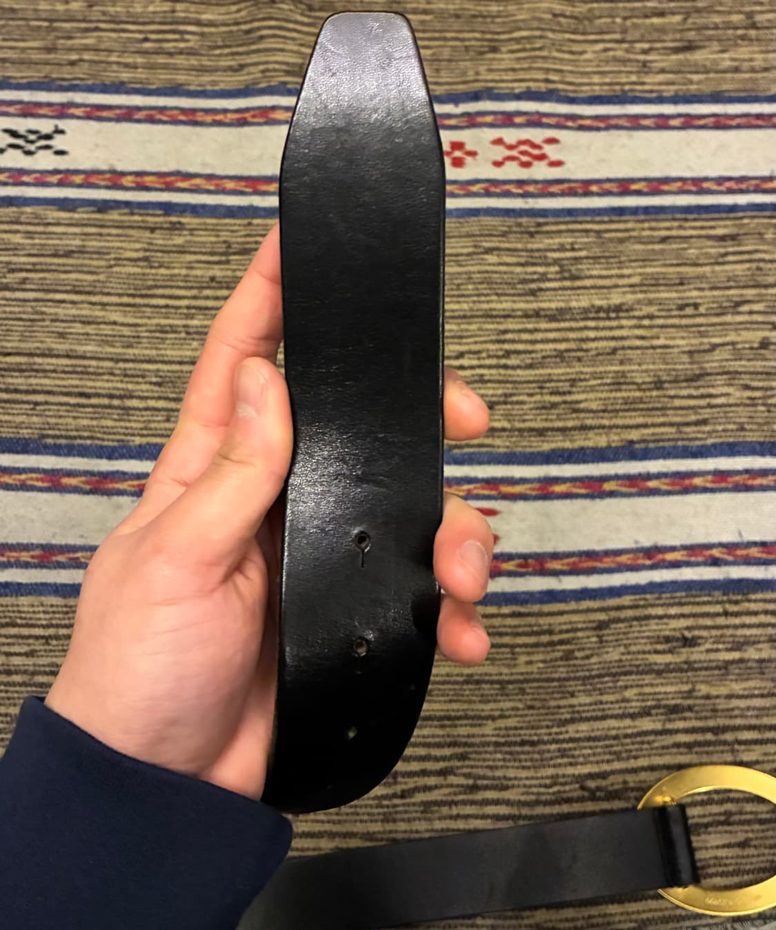 (26~33)D&G 돌체앤가바나 이태리 빅버클 레더벨트 가죽벨트 상품이미지3