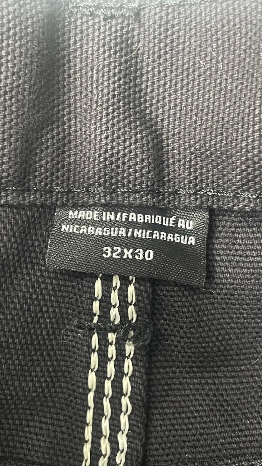 디키즈 1939 카펜터 팬츠 블랙 RBK 32x30 상품이미지2