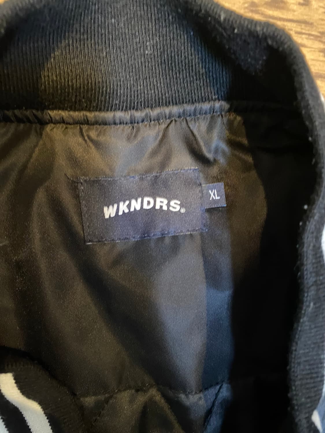 위캔더스 켈로그 바시티 점퍼 xl 블랙 상품이미지2