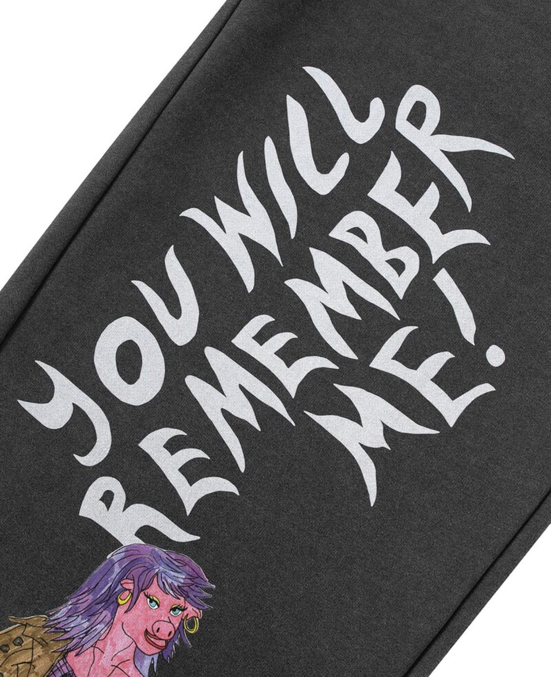 오들리 워크샵 X MARA HEUER 피기 조거 팬츠 다크 그레이 상품이미지6