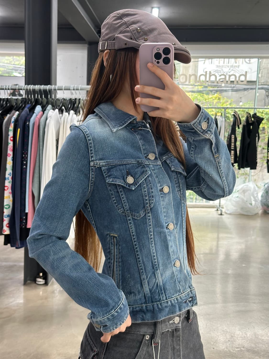 히스테릭글래머 스타 퍽베어 데님자켓 상품이미지2