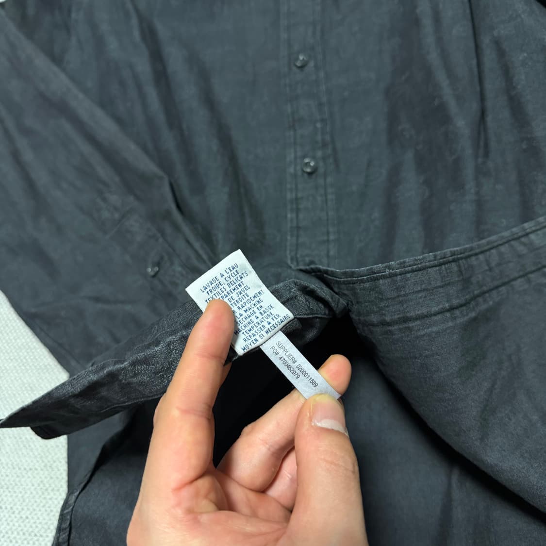 폴로 랄프로렌 슬림 핏 패턴 셔츠 상품이미지4