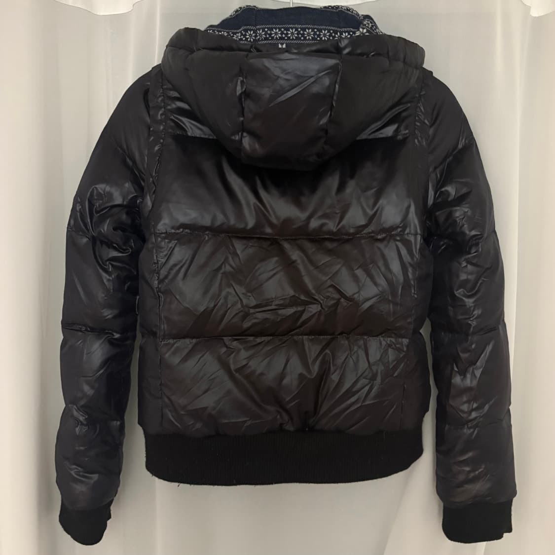 빈티지 리버시블 패턴 패딩 상품이미지4