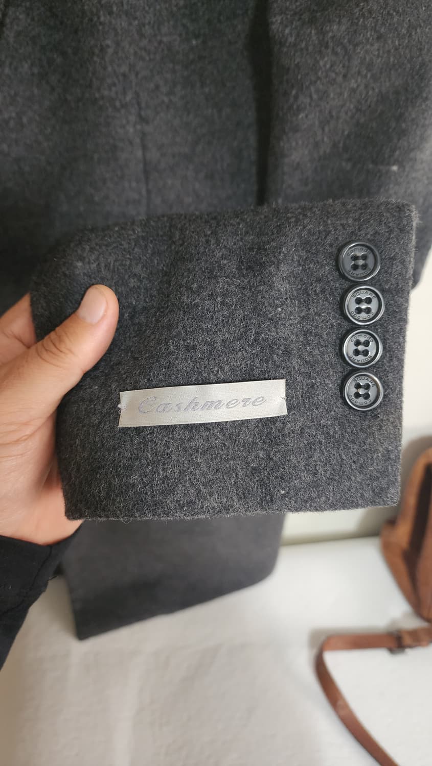 코모도스퀘어 남성 캐시미어 블레이저 코트 상품이미지4