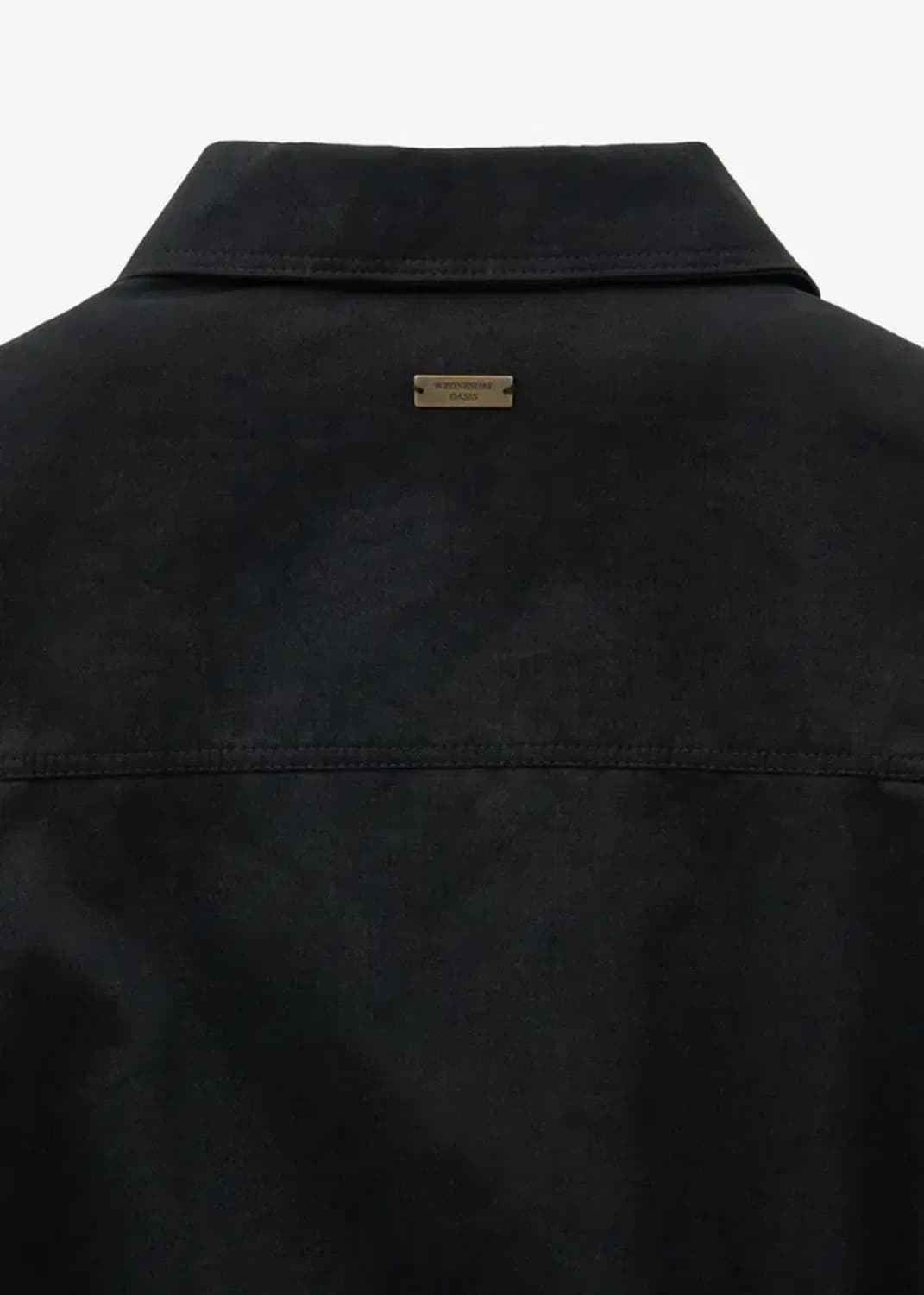 새상품) 웬즈데이오아이스 Western Trucker Jacket 블랙 상품이미지3