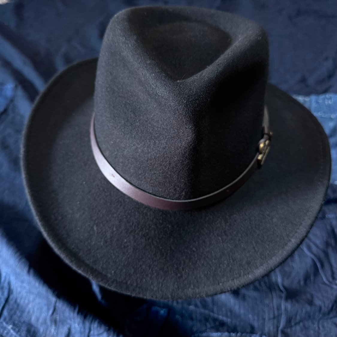 레드하우스 레더 스트랩 울 페도라 XL 상품이미지1