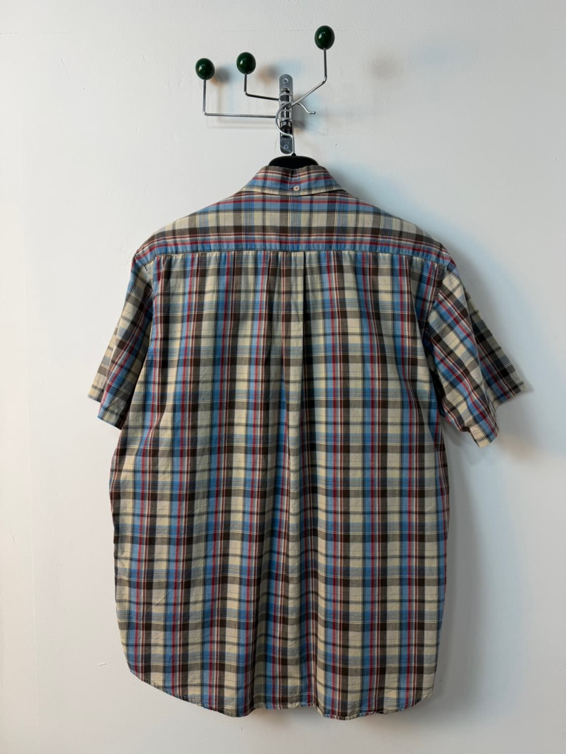 90s 스투시 체크 반팔 셔츠  상품이미지4