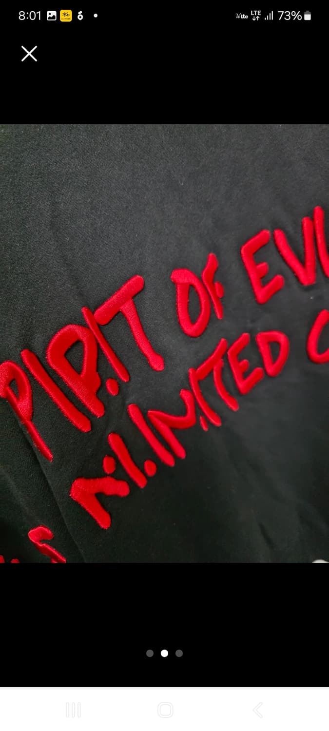 EVISU검정프린팅맨투맨.  L 상품이미지2