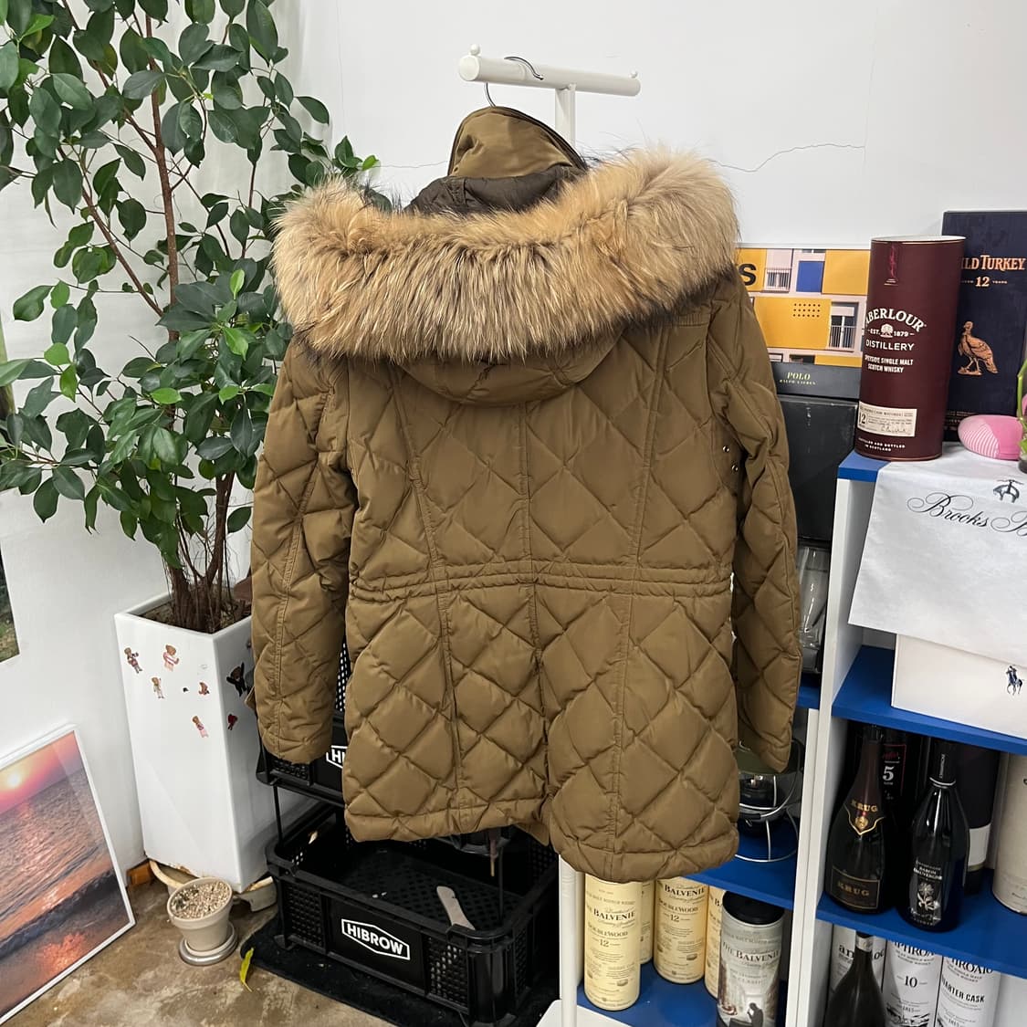 버버리브릿 우먼 구스다운 패딩점퍼 M 상품이미지5