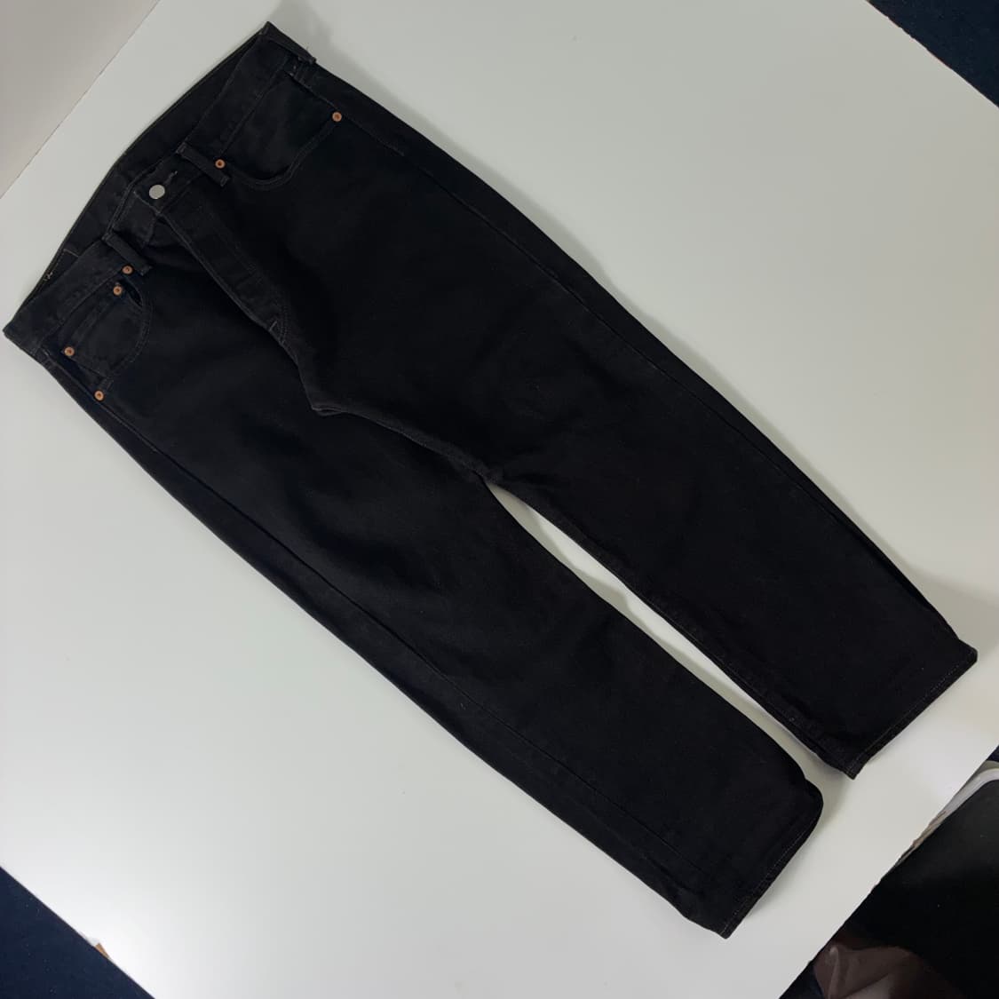 Levi's  리바이스 501 블랙진 데님 팬츠  상품이미지2