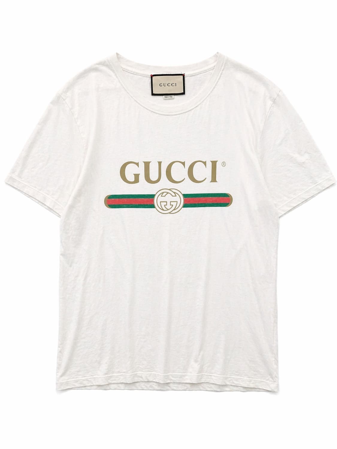 구찌 로고 반팔 티셔츠 (M) 상품이미지1