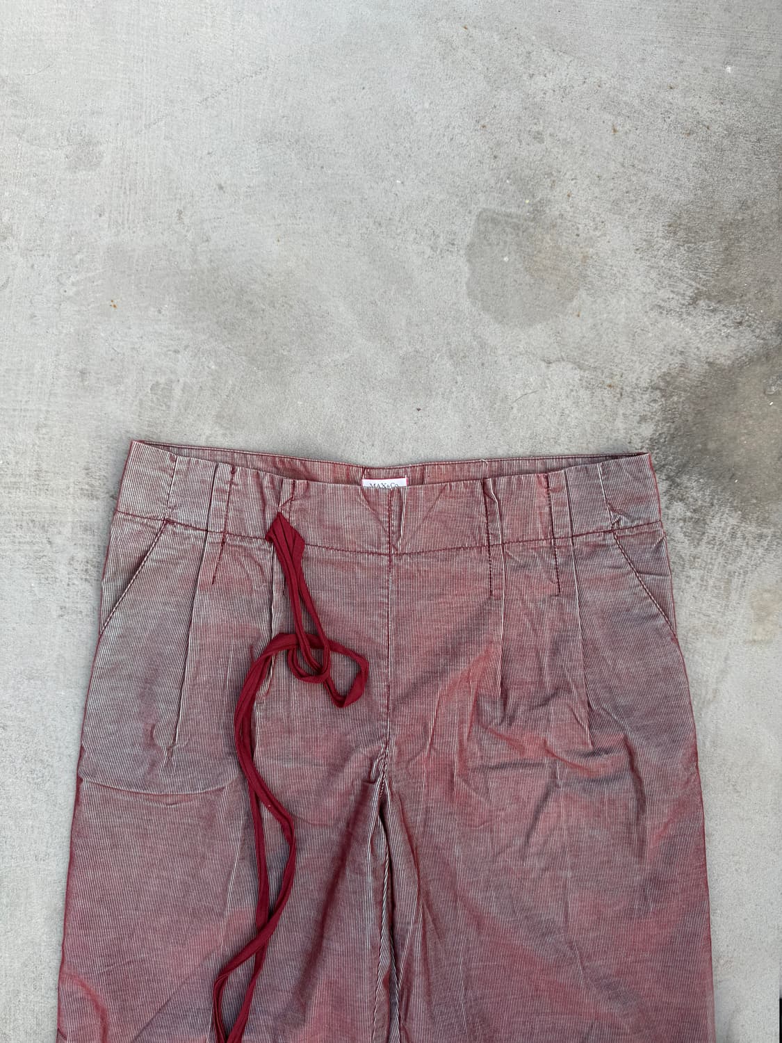 MAX&CO red detail pants 상품이미지8