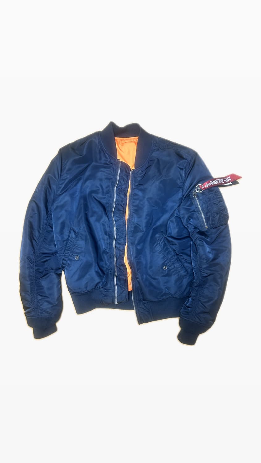 알파인더스트리 ma-1 네이비 상품이미지1