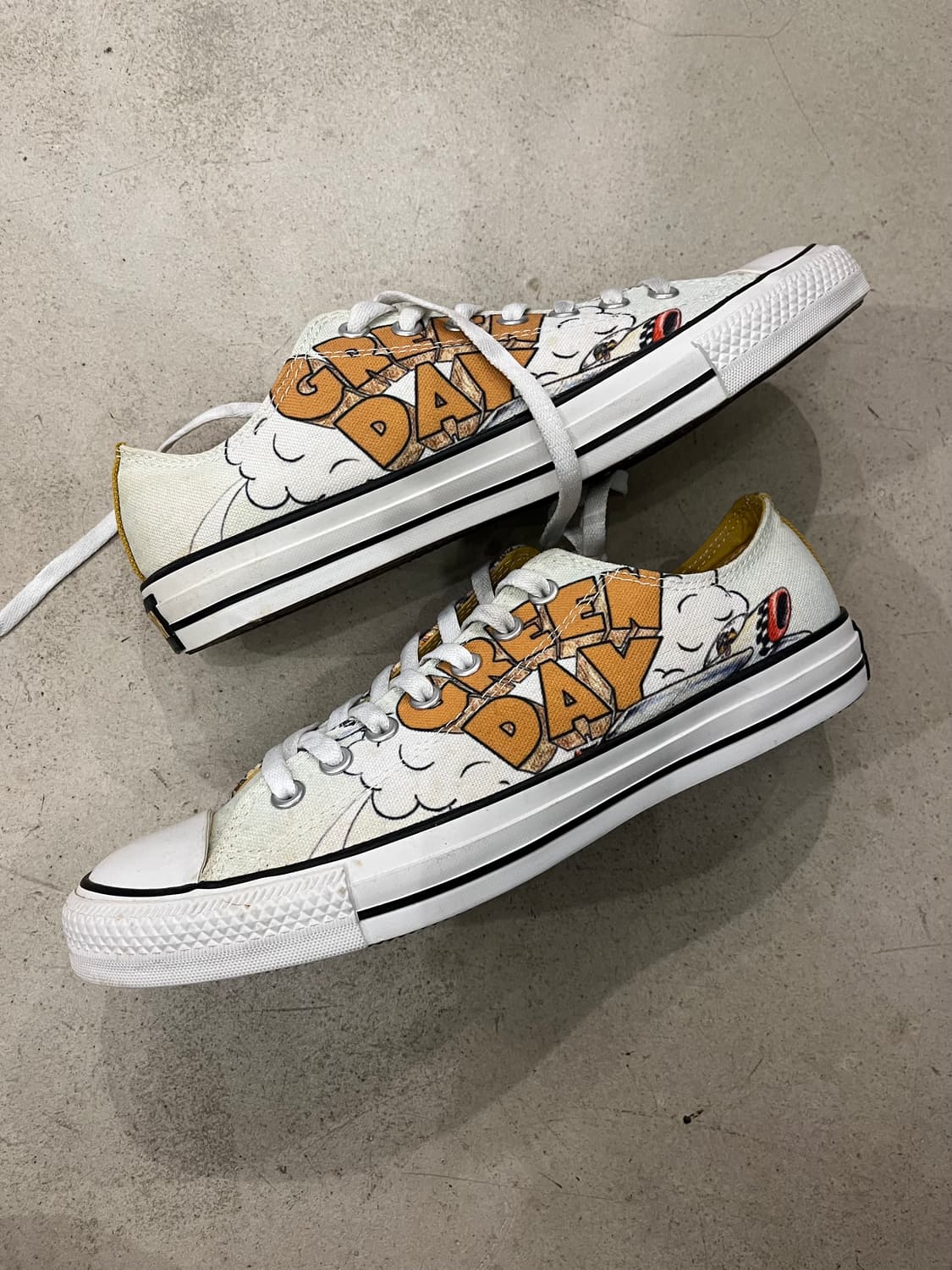 빈티지 컨버스 로우 GREEN DAY  상품이미지1