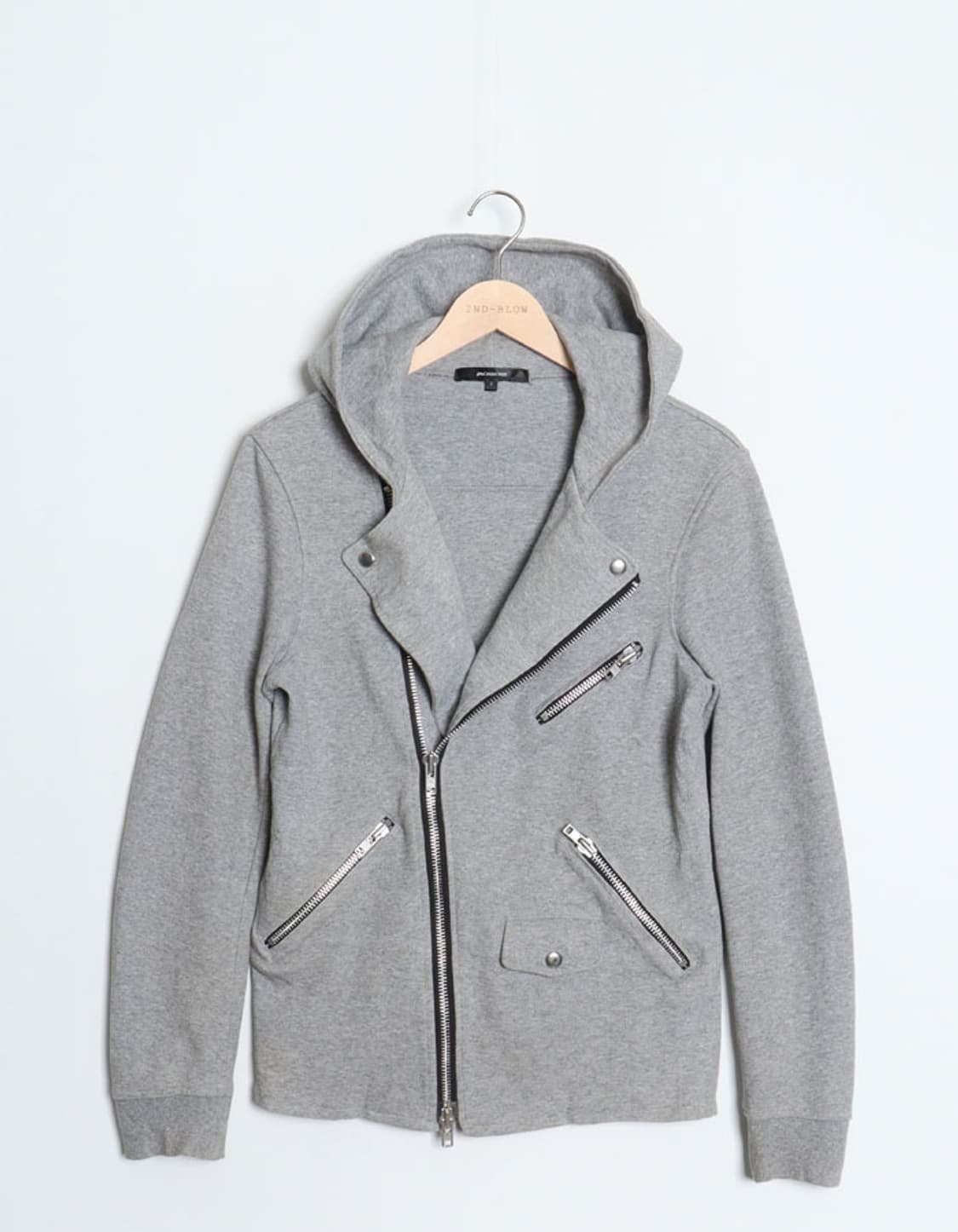 JACKROSE Hooded Sweat Rider Jacket 상품이미지1