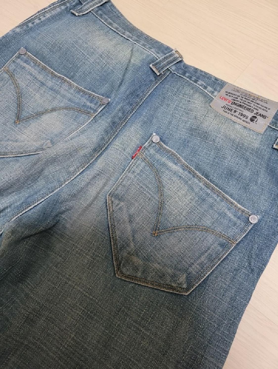 리바이스 빈티지 엔지니어드진 청바지 데님 핏 존예 32 상품이미지2