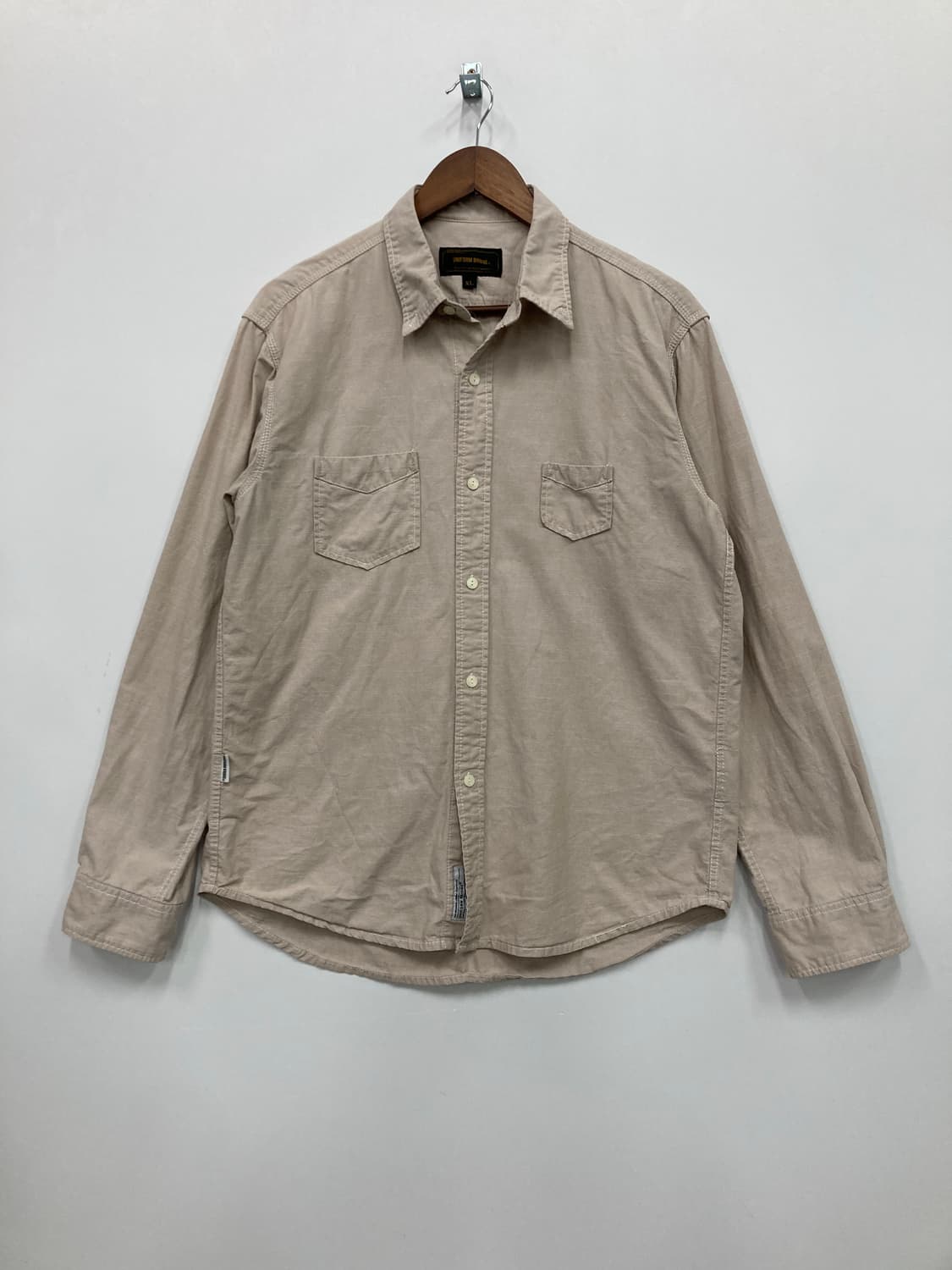 Unform bridge 언발란스 포켓 셔츠 상품이미지1