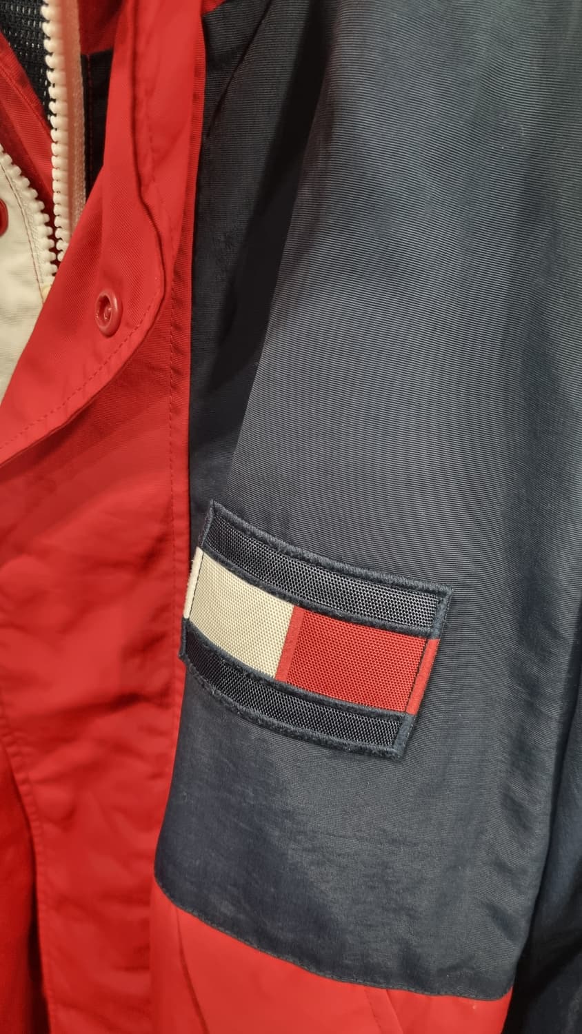 타미 올드스쿨스타일 블록 후드 바람막이 가슴단면60(105~110) 상품이미지3