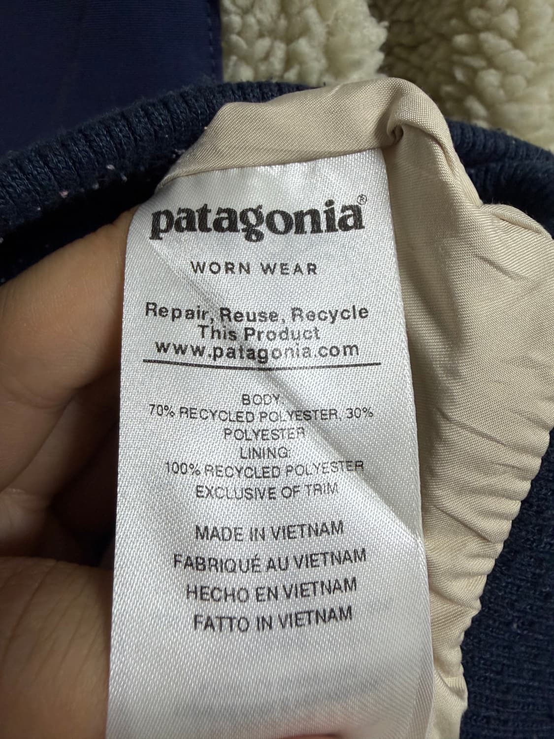 파타고니아 레트로 봄버 자켓 상품이미지4