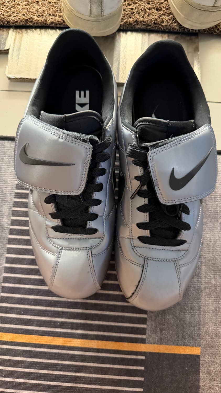 나이키 코르테즈 레더 SE 메탈릭 실버 270 상품이미지1