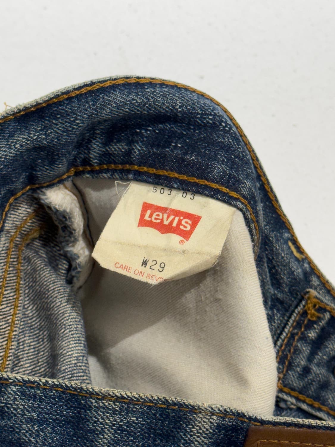 리바이스 503 데님 팬츠 상품이미지8