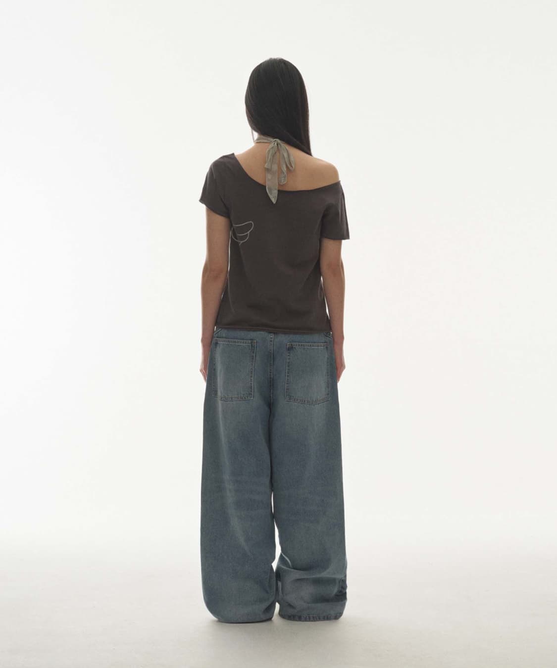 코이세이오 03 윙 티셔츠 차콜 상품이미지3