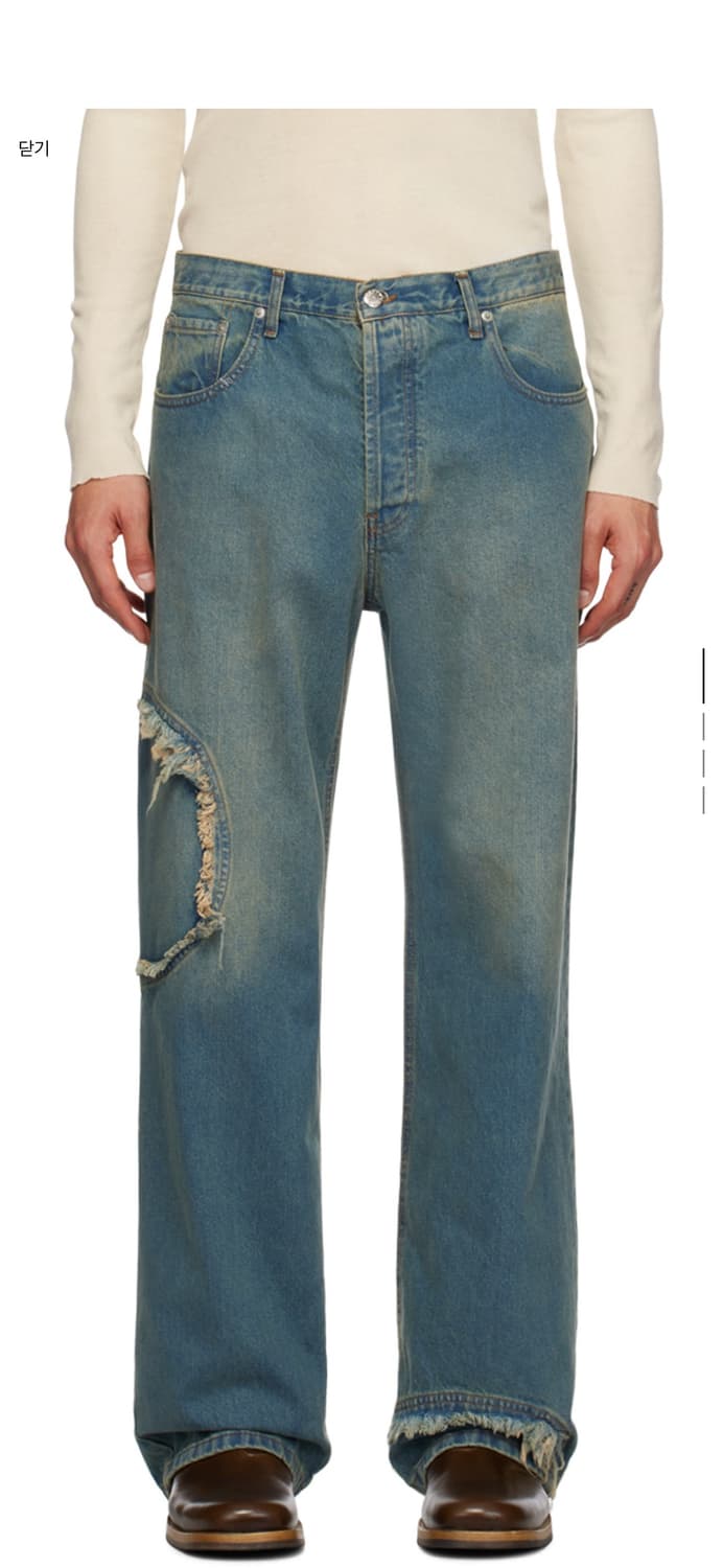 에드워드 커밍 블루 서클 윈도우 데님 상품이미지2