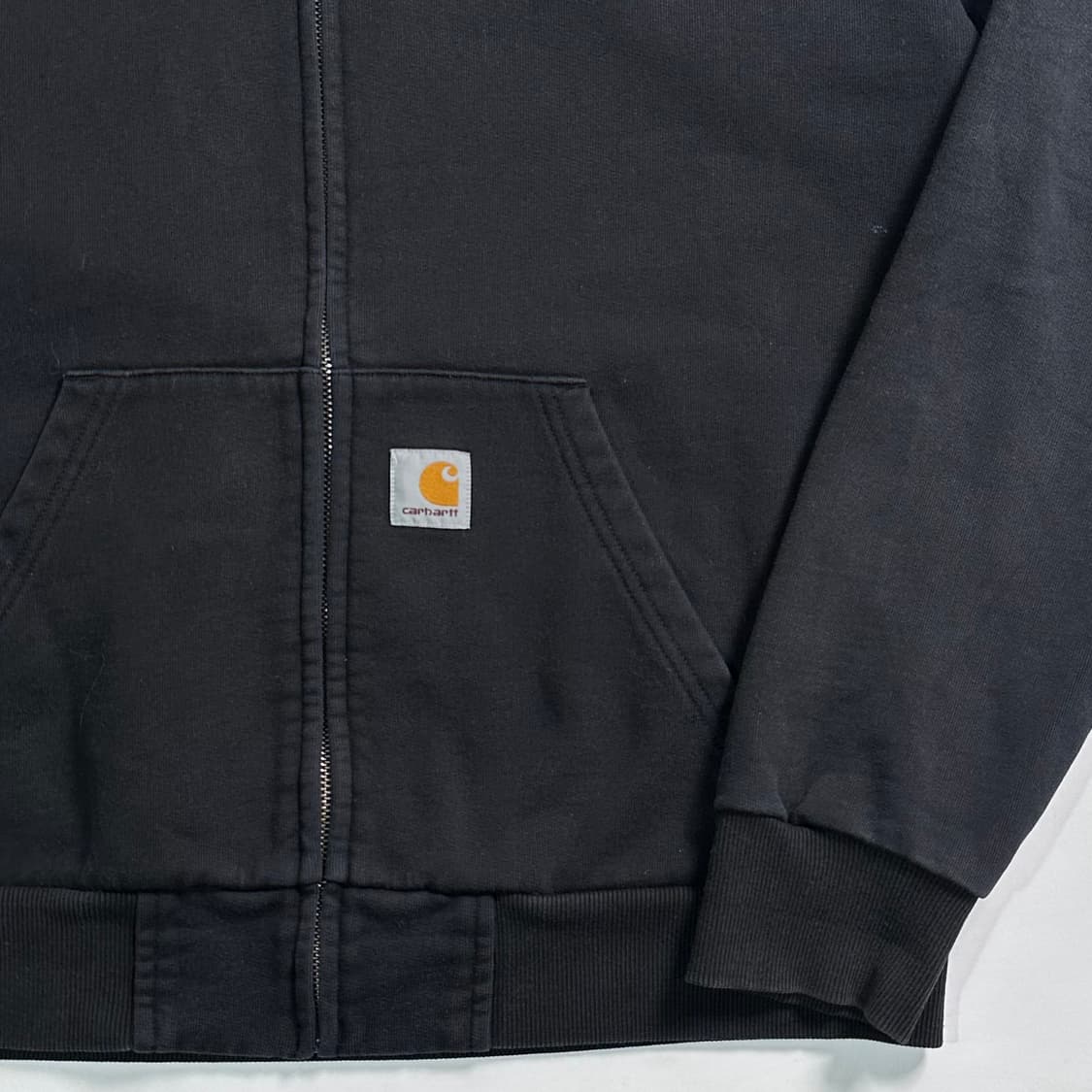 칼하트 블랙 후드집업 상품이미지3