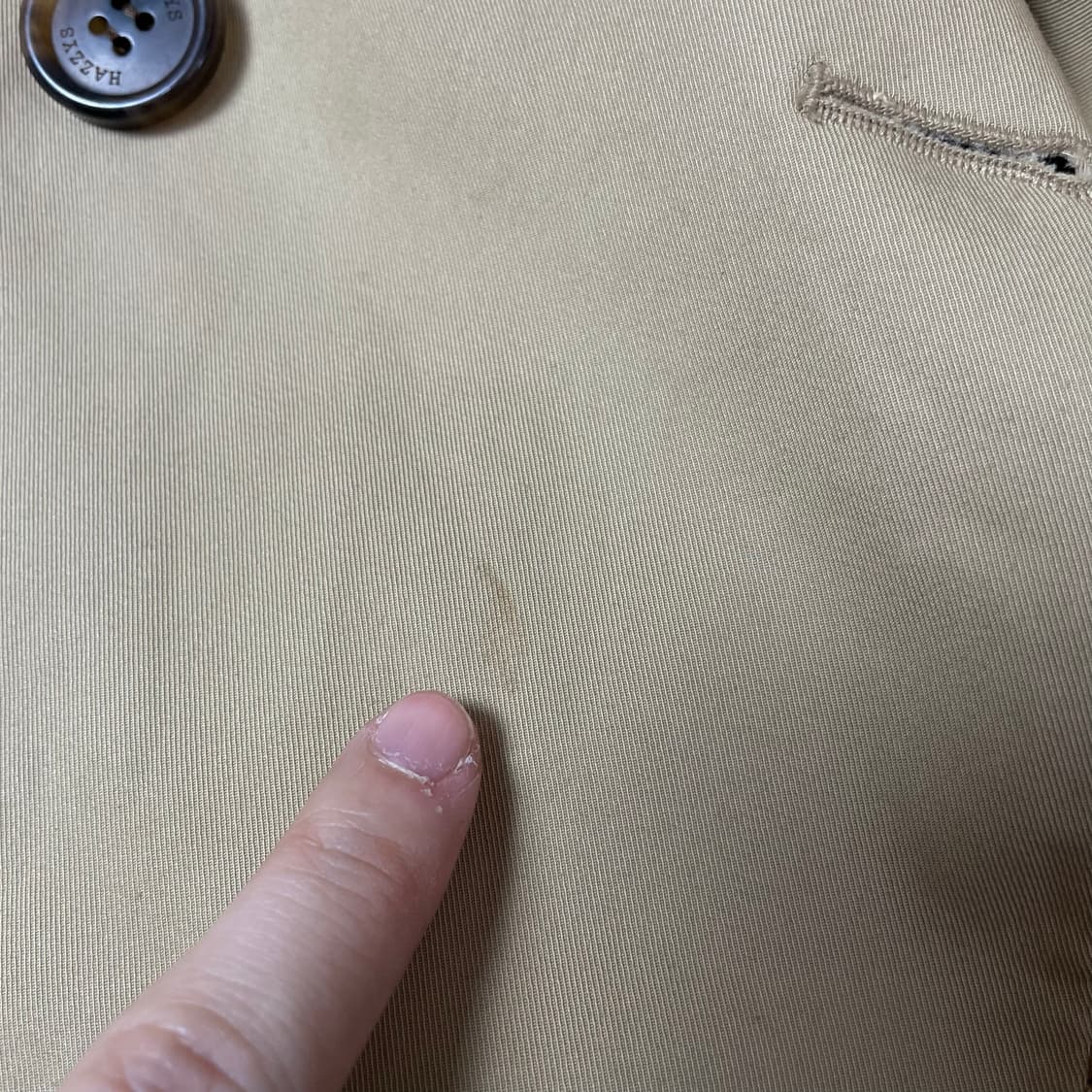 헤지스 베이지 숏 트렌치코트 90 상품이미지7