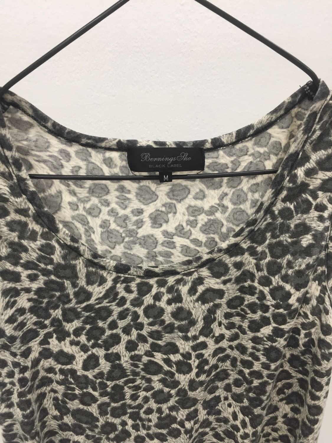 Bernings Sho black label shirring leopar 상품이미지3