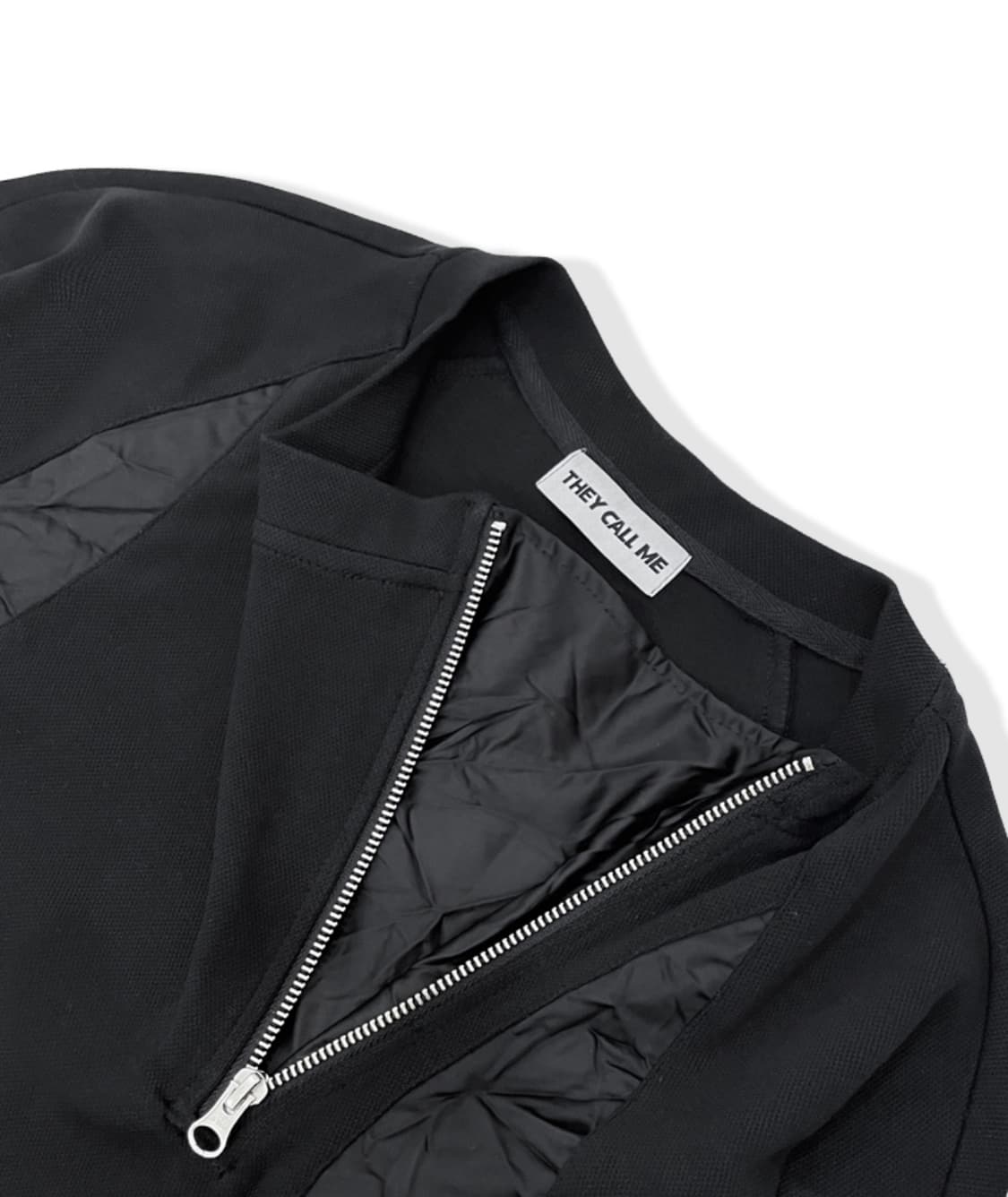 데이 콜 미 이너 플로우 롱슬리브 - 블랙 상품이미지3