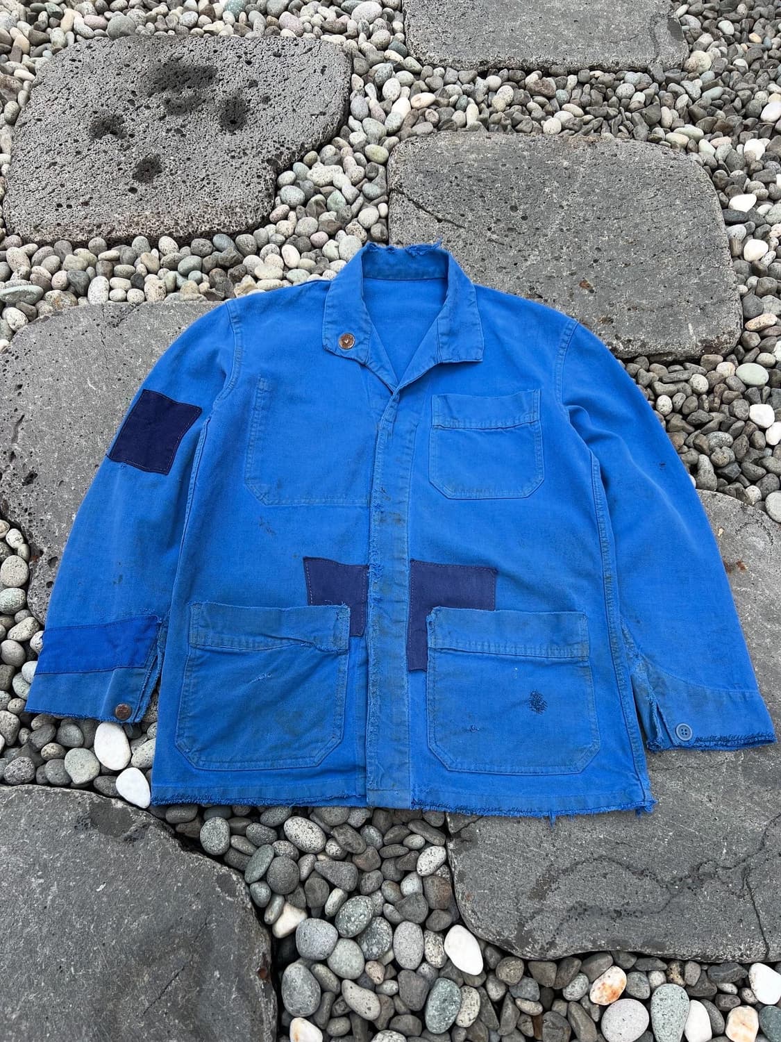 OLD VINTAGE PATCHWORK 패치워크 빈티지프렌치워크자켓 상품이미지1