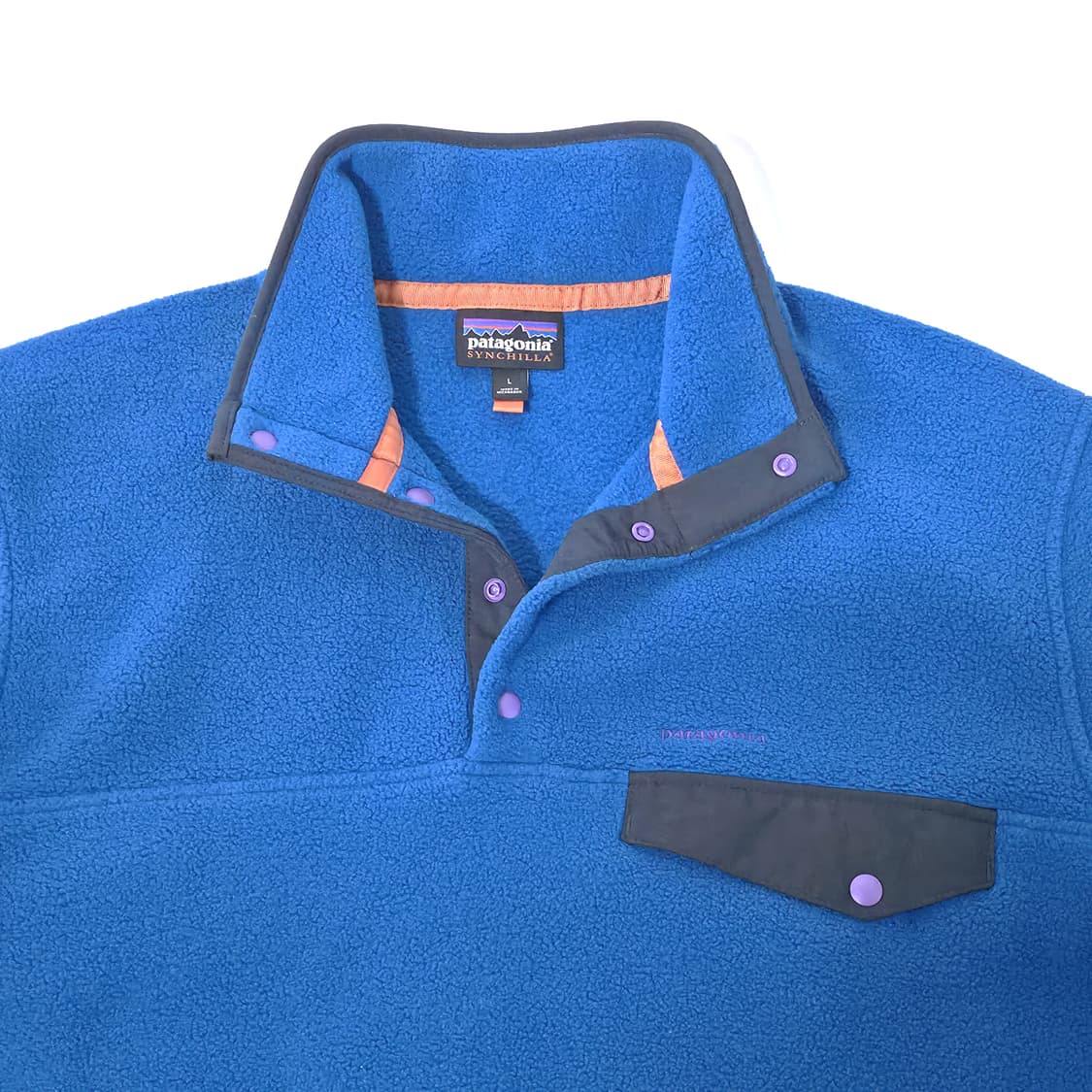 [L] 파타고니아 신칠라 스냅티 풀오버 엔드리스 블루 상품이미지5