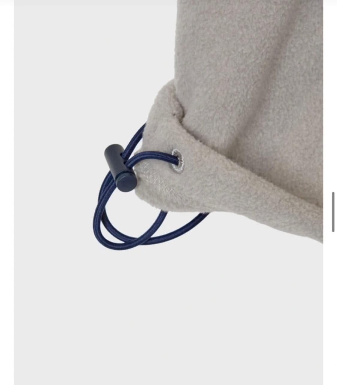 후아유 컬러 포인트 플리스 집업  상품이미지3