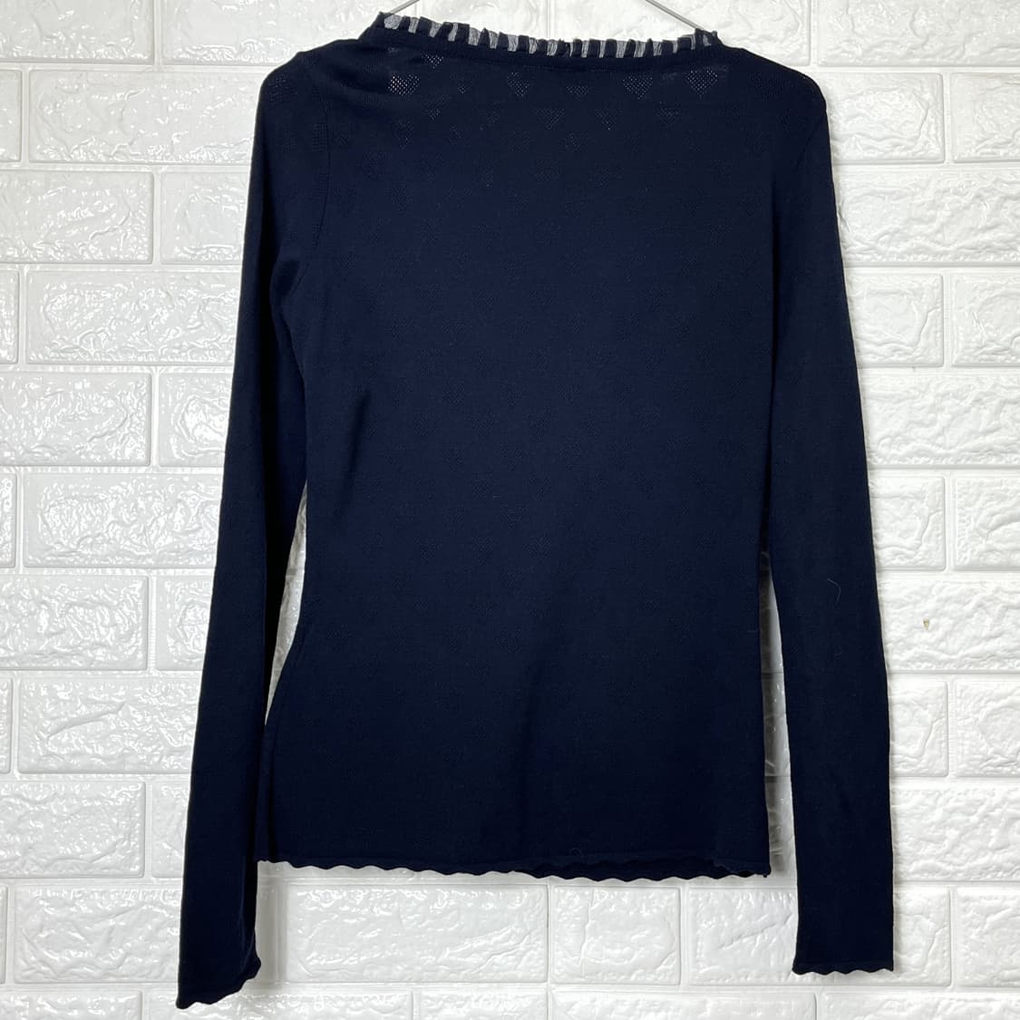 TWINSET 트윈셋 여성 프릴 하트 니트 85 상품이미지3