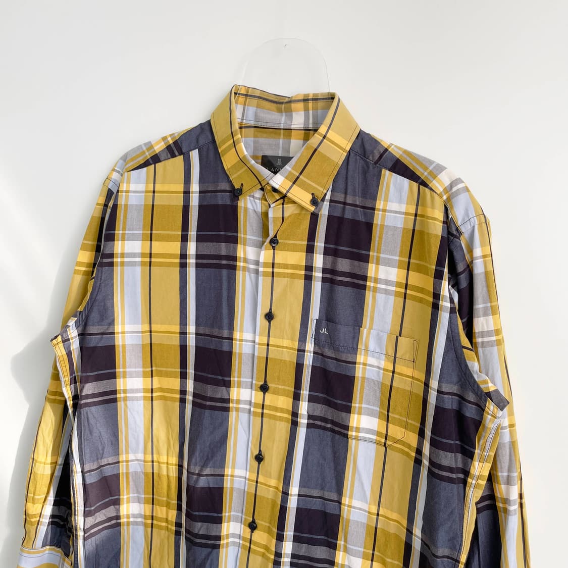 B1 Lanvin 랑방 체크셔츠 100사이즈 상품이미지2